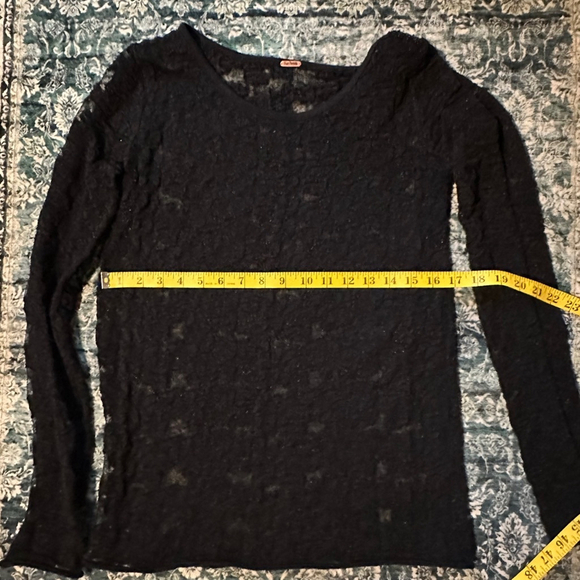 Women's Free People Top, Size Unspecified, Black - Picture 4 of 4